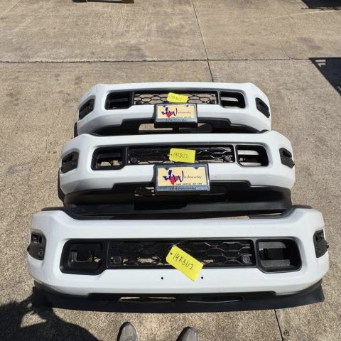 2019-2025 Ram 2500 3500 Factory Painted Front Bumper OEM Bright White