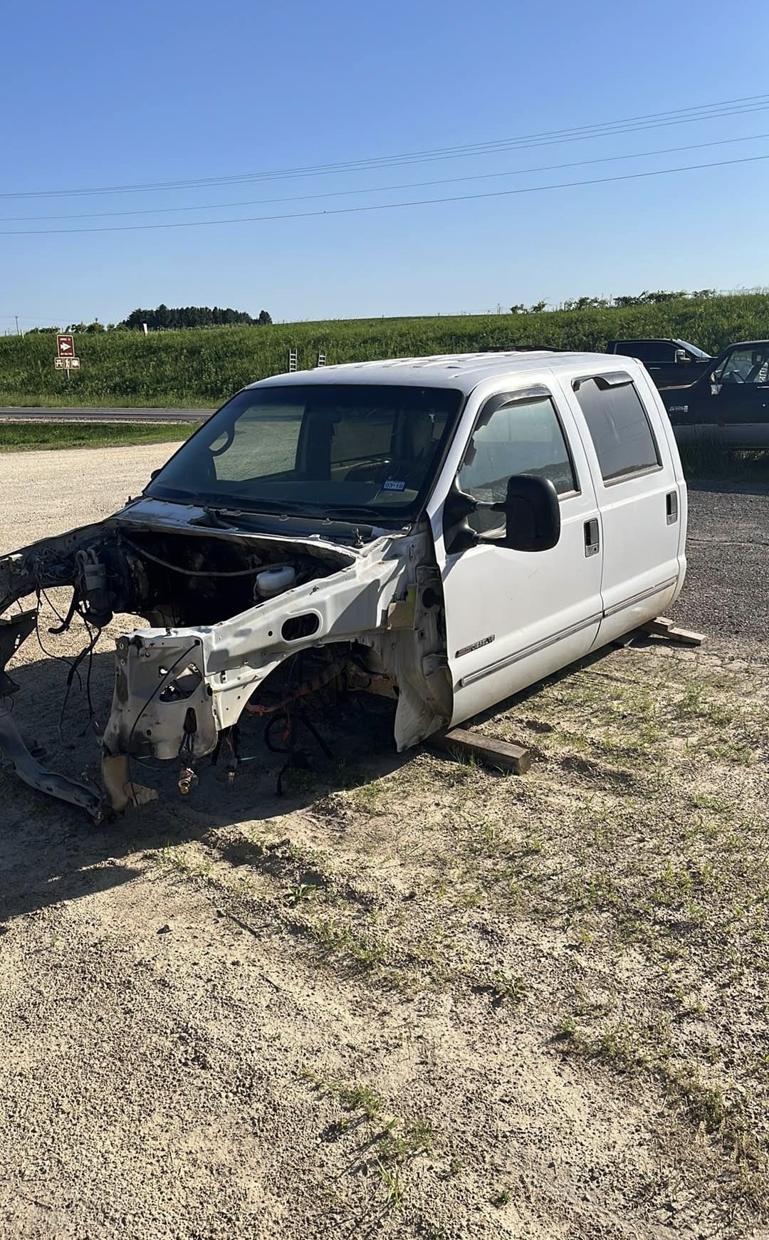 99-07 ford super duty crew cab rust free