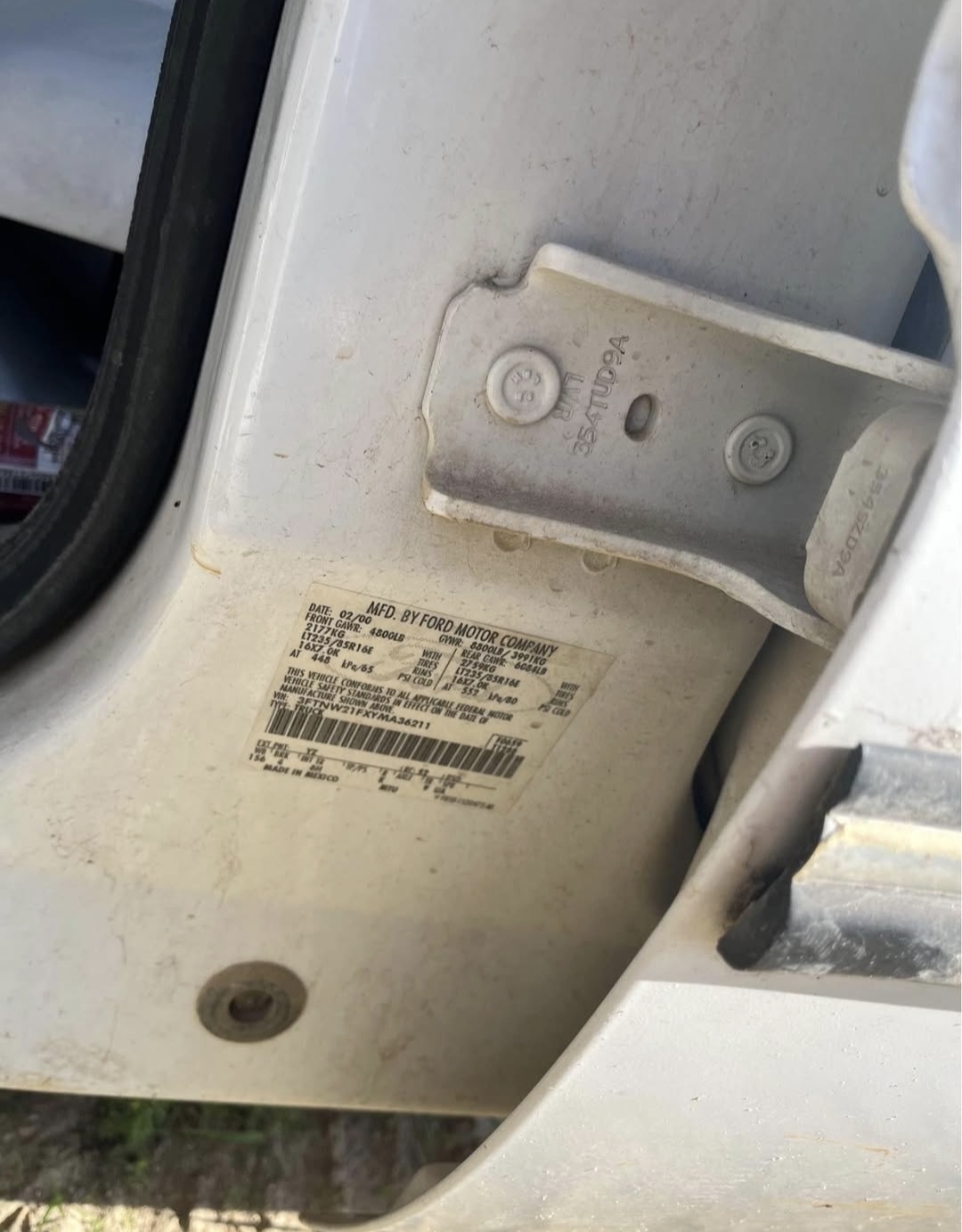 99-07 ford super duty crew cab rust free - Image 8