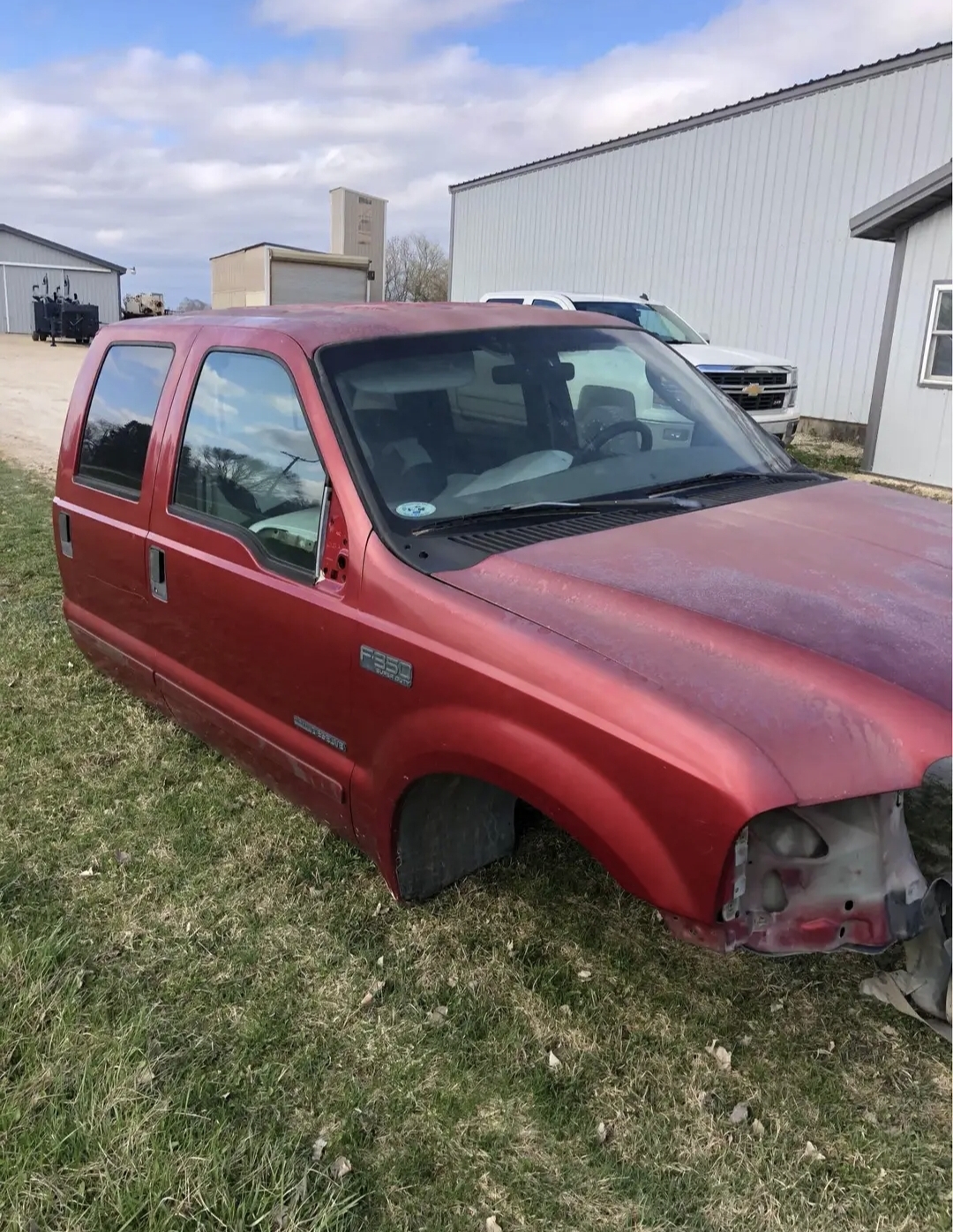 99-07 ford super duty crew cab rust free cab